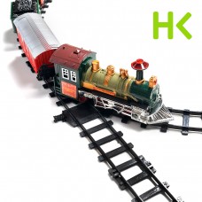 Kids Toy Railway Classic Train Set with Music Light Battery Operated   567204481